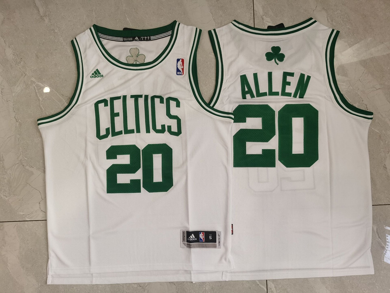 Men Boston Celtics #20 Allen White Adidas 2025 NBA Jersey->boston celtics->NBA Jersey